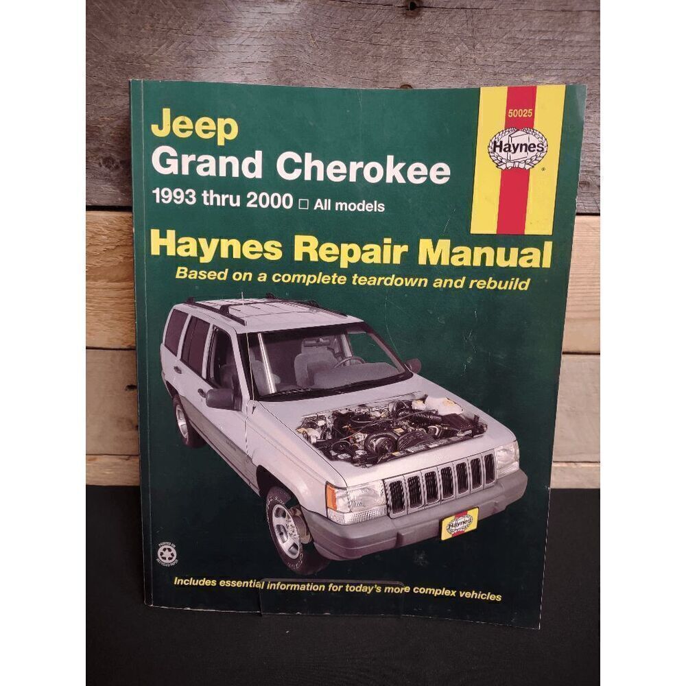 Haynes # 50025 Jeep Grand Cherokee 1993 - 2000 Haynes Repair Manual